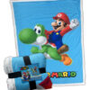 COPERTA SHERPA SUPER MARIO & YOSHI NINTENDO SUPER MARIO - ACCESSORI