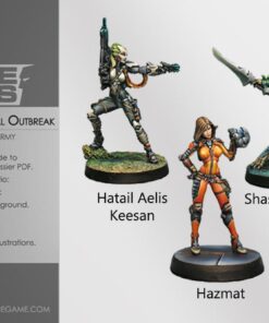 CORVUS BELLI 0447 MISSION PACK 5 VIRAL OUTBREAK WARGAME