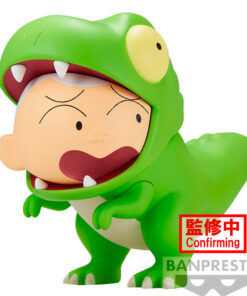 Crayon Shinchan Our Dinosaur Diario Kasukabe Boueitai Tyrannosaurus Masao-kun Figura 11cm Banpresto