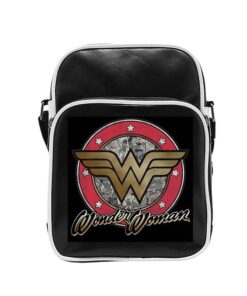 Dc Comics - Borsa A Tracolla "Wonder Woman" - Vinile Taglia Small - Hook