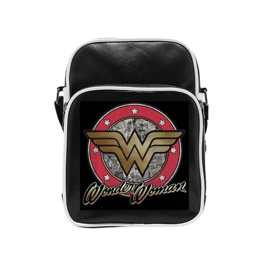 Dc Comics - Borsa A Tracolla "Wonder Woman" - Vinile Taglia Small - Hook