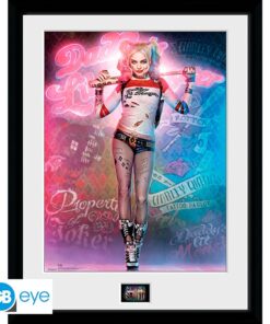 DC COMICS - Framed print "Harley Quinn Suicide Squad" (30x40)