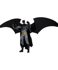 Dc Multiverse Action Figura Batman Con Bat-glider (the Thirteenth Hour) (gold Label) 18 Cm Mcfarlane Toys