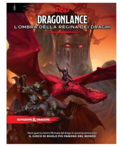 D&D RPG Adventure Dragonlance: L'ombra Della Regina Dei Draghi Prodotto Rovinato