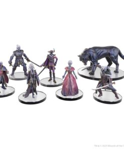 D&d The Legend Of Drizzt 35th Anniversary Pre-painted Miniatures Family & Foes Boxed Set Wizbambino