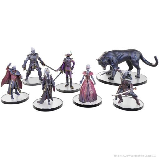 D&d The Legend Of Drizzt 35th Anniversary Pre-painted Miniatures Family & Foes Boxed Set Wizbambino