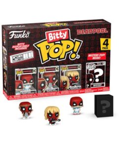 Deadpool Bitty Pop! Vinile Figura 4-pack Sleepover 2