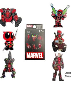 Deadpool By Loungefly Enamel Pins Blind Box Deadpool Action  Funko