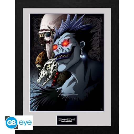 DEATH NOTE - Framed print "Shinigami" (30x40)