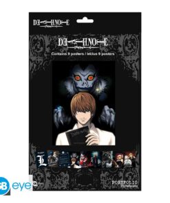 DEATH NOTE - Portfolio 9 posters Protagonists (21x29