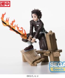 DEMON SL TANJIRO SWORDS XROSS LINK FIG Figura Sega