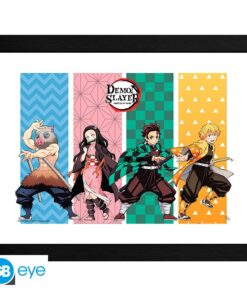 DEMON SLAYER - Framed print "Group" (30x40)