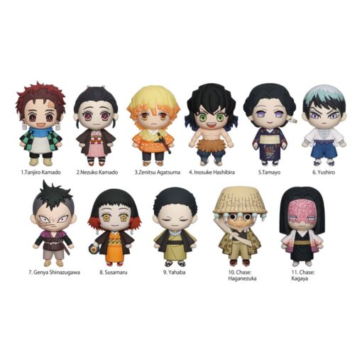 Demon Slayer: Kimetsu No Yaiba Pvc Bag Clips Series 3  Con Figure Int.