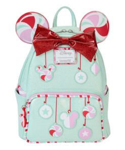 Disney By Loungefly Zaino Mini Minnie Holiday Peppermint Ornaments Loungefly