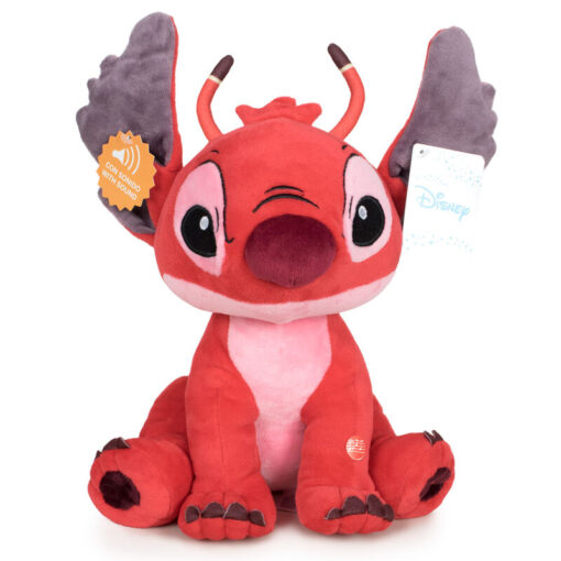 Disney Leroy Stitch Soft Peluche Con Suono 20cm Disney