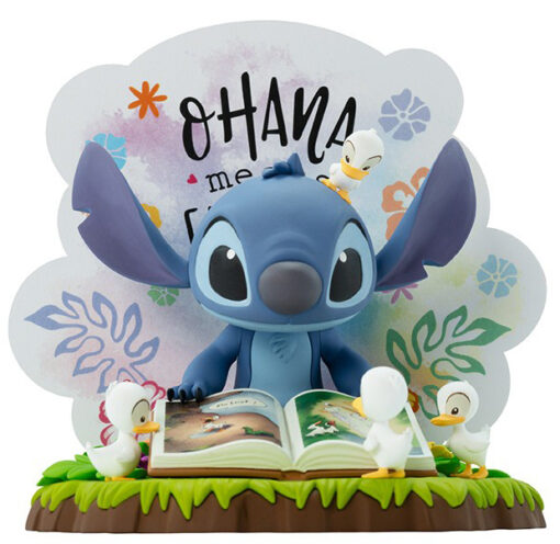 Disney Lilo e Stitch Statua Ohana Significa Famiglia 10 cm Abystyle