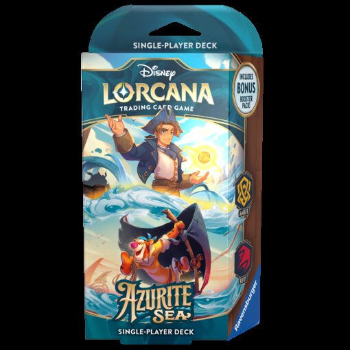 Disney Lorcana Azurite Sea Starter Deck Amber/Ruby (ENG) Ravensburger