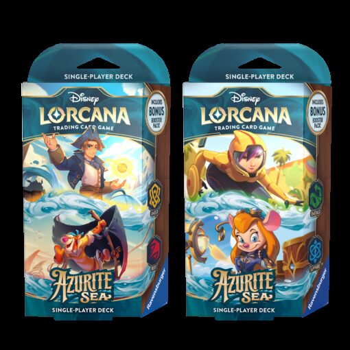 Disney Lorcana Azurite Sea Starter Deck Bundle (ENG) Ravensburger