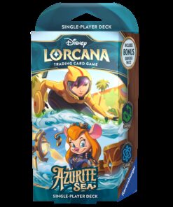 Disney Lorcana Azurite Sea Starter Deck Emerald/Sapphire (ENG) Ravensburger