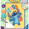 Disney Paint By Numbers Painting Set Aloha Stitch 18 X 24 Cm *German Edition* Ravensburger