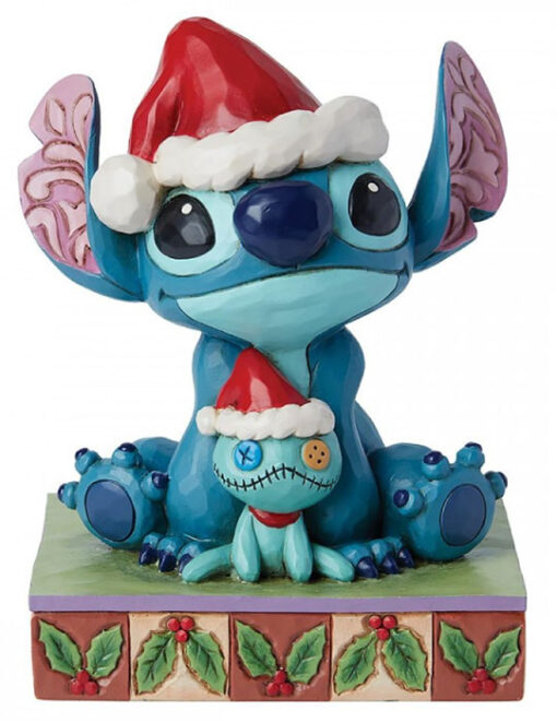 DISNEY STITCH E SCRUMP NATALE DISNEY STITCH - FIGURES