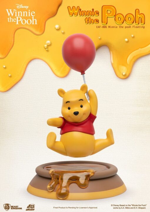 Disney Uova Attack Floating Figura Winnie The Pooh 19 Cm Beast Kingdom Toys