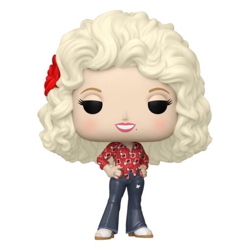 Dolly Parton Pop! Rocks Vinile Figura '77 Tour 9 Cm Funko