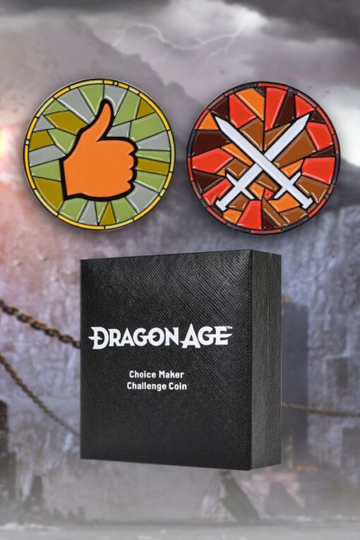 Dragon Age Coin Choice Maker Challenge Coin DEVplus