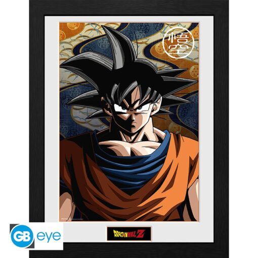 DRAGON BALL - Framed print DBZ/"Goku" (30x40)