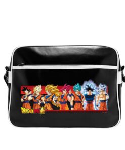 Dragon Ball Super - Borsa A Tracolla "Goku Transformazioni" Vinile 38 x 29 x 12