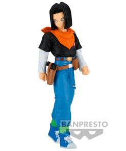 Dragon Ball Z Android 17 Solid Edge Work Figura 17cm Banpresto