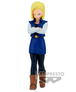 Dragon Ball Z Android 18 Solid Edge Work Figura 17cm Banpresto