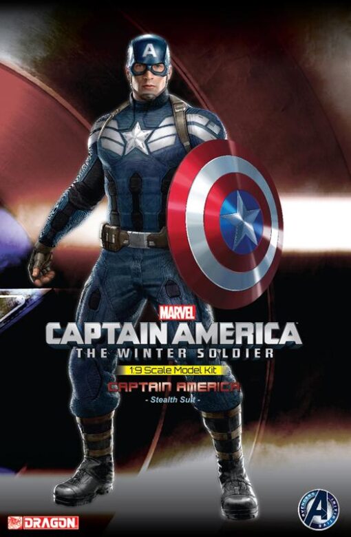 DRAGON MARVEL CAPITAN AMERICA: IL SOLDATO D'INVERNO KIT 1/9 ACTION FIGURE