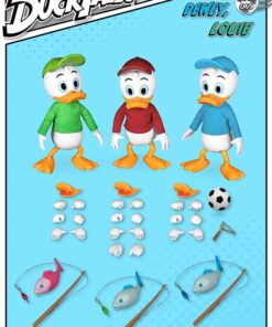 Duck Tales Huey Dewey Louie Dah Action Figura Beast Kingdom