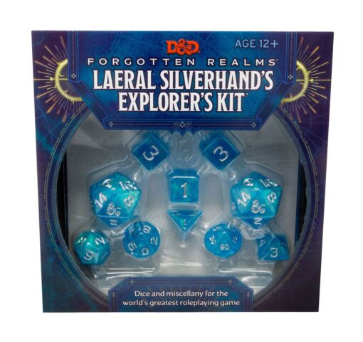 Dungeons & Dragons Forgotten Realms: Laeral Silverhand's Explorer's Kit - Dice & Miscellany English Wizards of the Coast