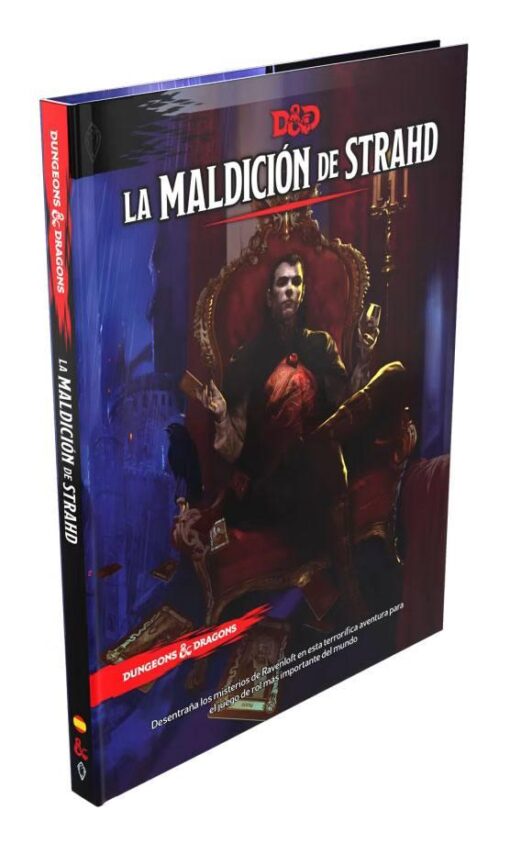 Dungeons & Dragons Rpg Adventure La Maldición De Strahd Spagnolo Wizards Of The Coast