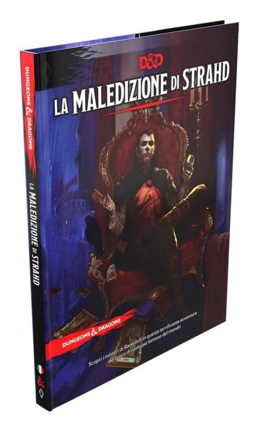 Dungeons & Dragons RPG Adventure La Maledizione Di Strahd Italian Wizards of the Coast