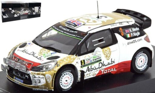 Editoria  RD16 CITROEN DS3 N.3 10th MONTE CARLO 2015 K.MEEKE-P.NAGLE 1:43 Modellino