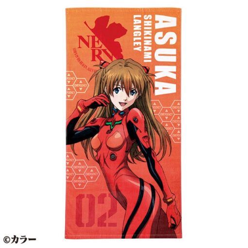 Evangelion Asuka  Plugsuit Bath Asciugamano Telo Mare Marushin