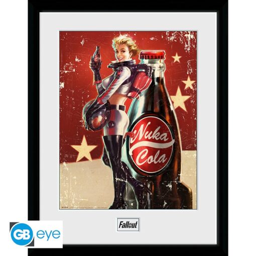 FALLOUT - Framed print "Nuka Cola" (30x40)