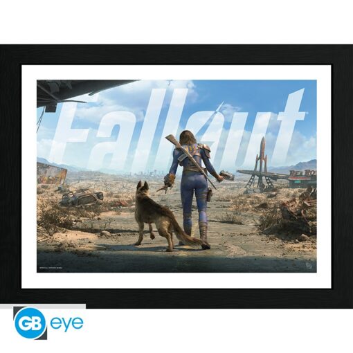 FALLOUT - Framed print "Sole Female Survivor" (30x40)