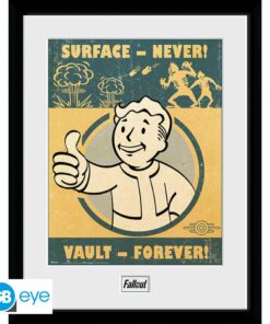 FALLOUT - Framed print "Vault Forever" (30x40)