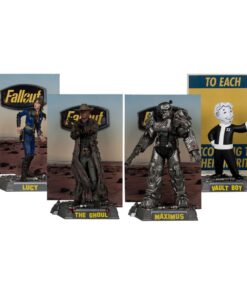 Fallout Movie Maniacs Pvc Statua 4-pack Lucy