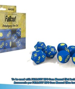 FALLOUT RPG DICE SET DADI MODIPHIUS