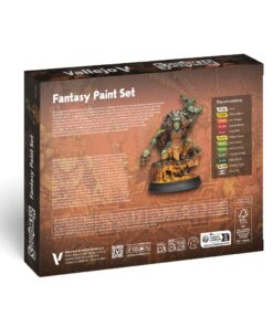 FANTASY PAINT SET BY SQUIDMAR MINIATURES Colori Vallejo