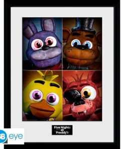 FIVE NIGHTS AT FREDDY'S- Framed print "Quad" (30x40)