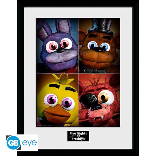 FIVE NIGHTS AT FREDDY'S- Framed print "Quad" (30x40)