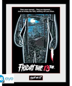 FRIDAY THE 13TH - Framed print "Movie" (30x40)