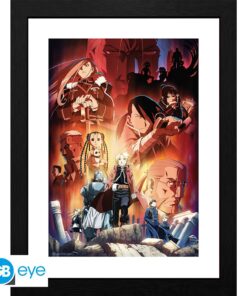 FULLMETAL ALCHEMIST - Framed print "Key Art" (30x40)