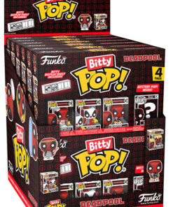 FUNKO BITTY POP 4 PACK DISPLAY DA 12PZ DEADPOOL MARVEL - FUNKO